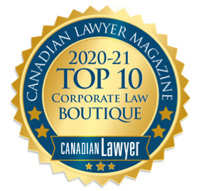 Canada’s Top Ten Corporate Law Boutiques