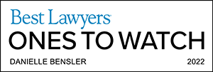 Recognized by Best Lawyers (2022) -  Danielle Bensler