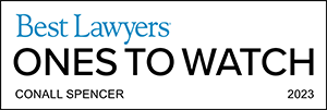 Recognized by Best Lawyers (2023) - Conall Spencer